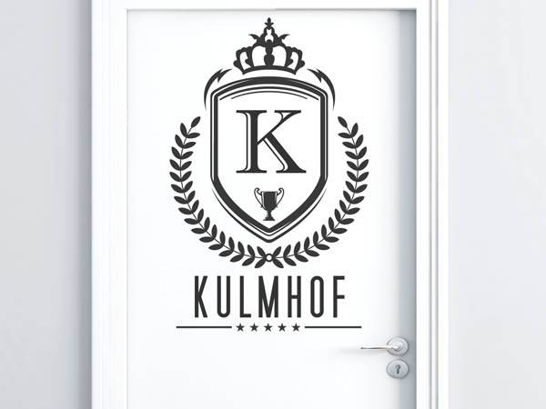 Wandtattoo Kulmhof Wappen