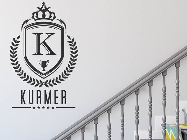 Wandtattoo Kurmer Wappen