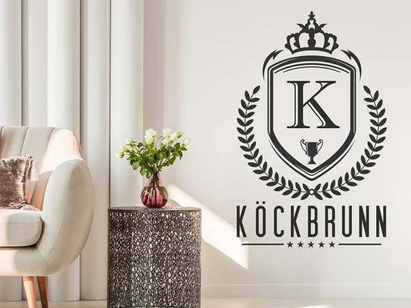 Wandtattoo Köckbrunn Wappen