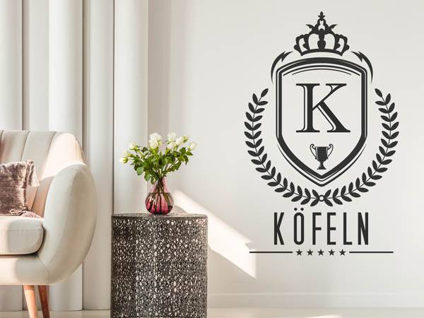 Wandtattoo Köfeln Wappen