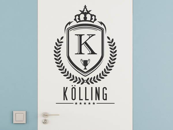 Wandtattoo Kölling Wappen