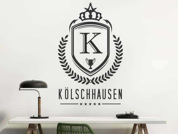 Wandtattoo Kölschhausen Wappen