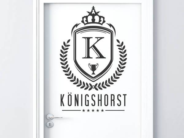 Wandtattoo Königshorst Wappen