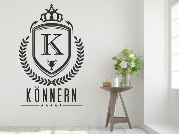 Wandtattoo Könnern Wappen