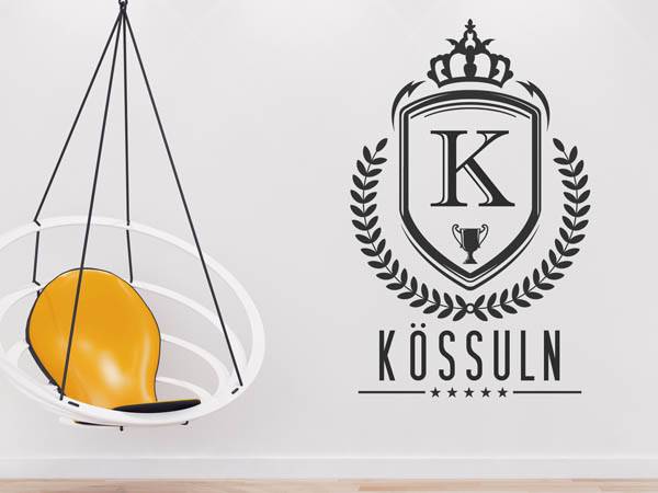 Wandtattoo Kössuln Wappen