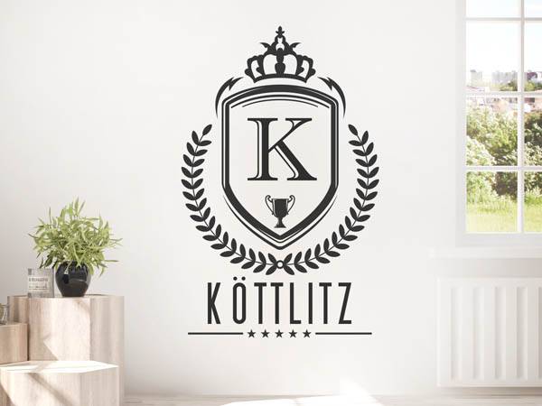 Wandtattoo Köttlitz Wappen