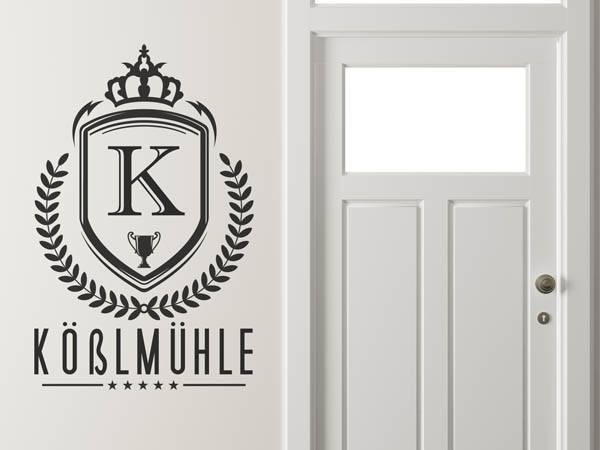 Wandtattoo Kößlmühle Wappen