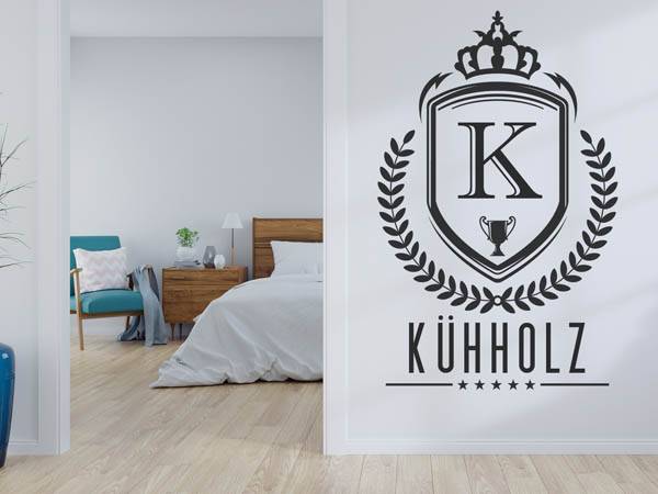Wandtattoo Kühholz Wappen