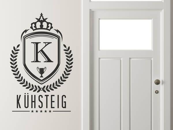 Wandtattoo Kühsteig Wappen
