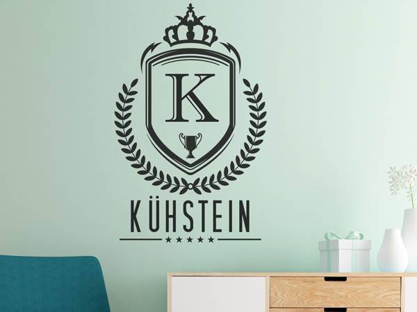 Wandtattoo Kühstein Wappen
