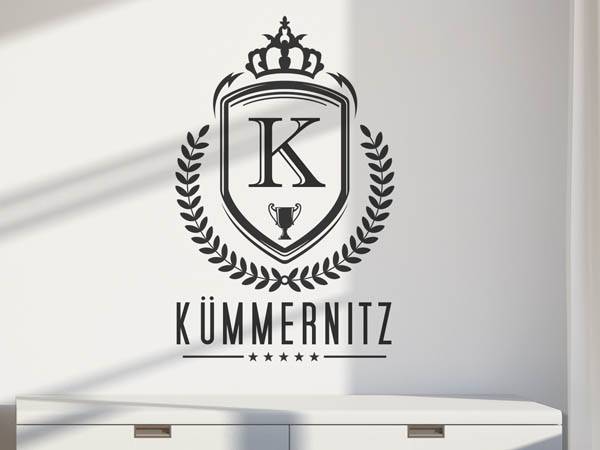 Wandtattoo Kümmernitz Wappen