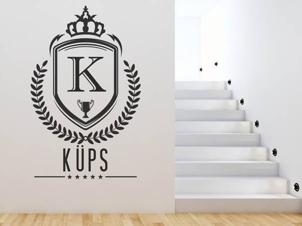 Wandtattoo Küps Wappen