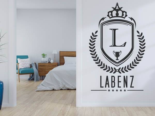 Wandtattoo Labenz Wappen