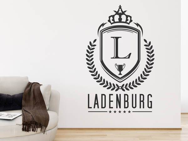 Wandtattoo Ladenburg Wappen