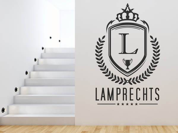 Wandtattoo Lamprechts Wappen