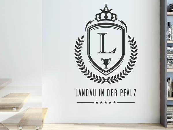 Wandtattoo Landau in der Pfalz Wappen