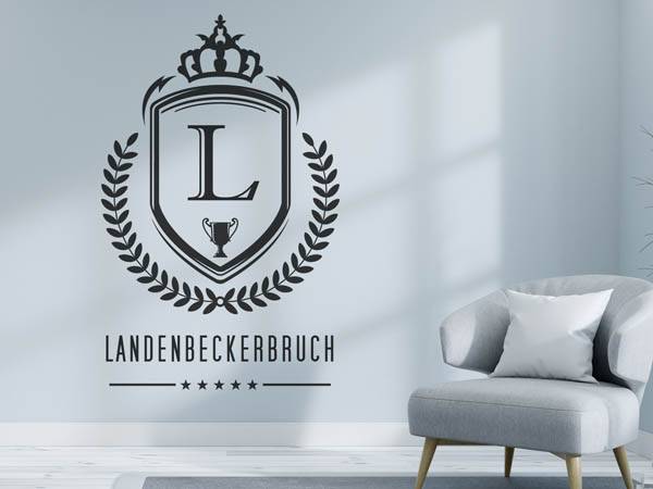 Wandtattoo Landenbeckerbruch Wappen