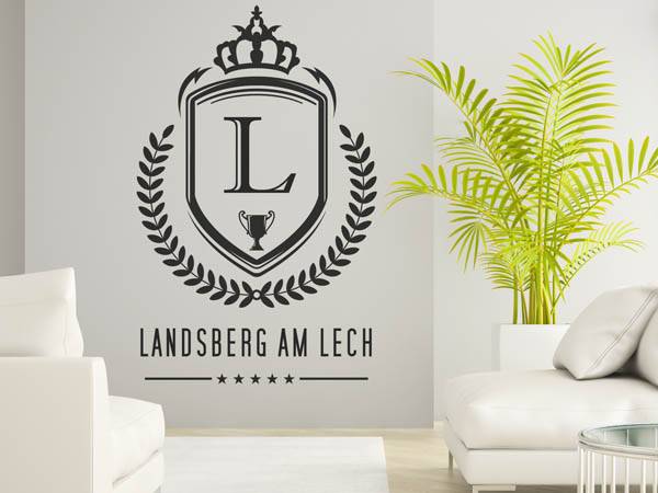 Wandtattoo Landsberg am Lech Wappen