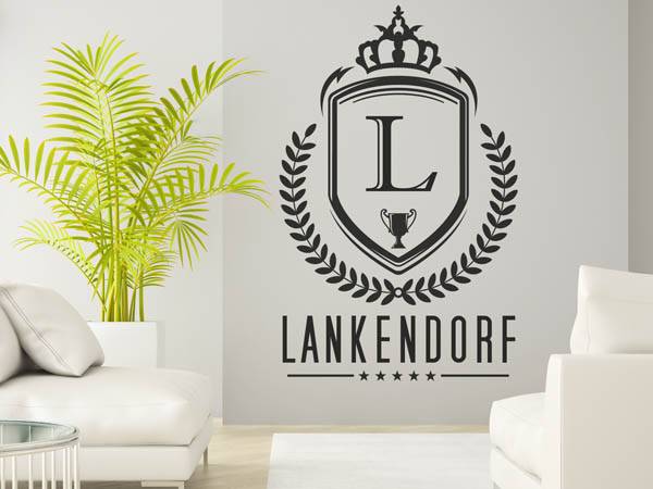 Wandtattoo Lankendorf Wappen