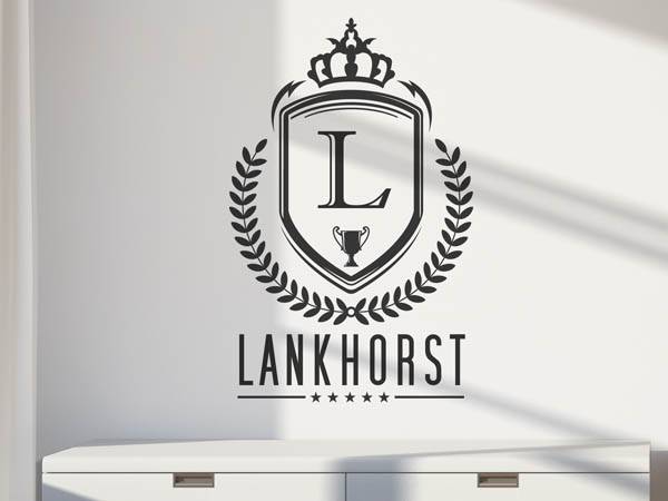 Wandtattoo Lankhorst Wappen