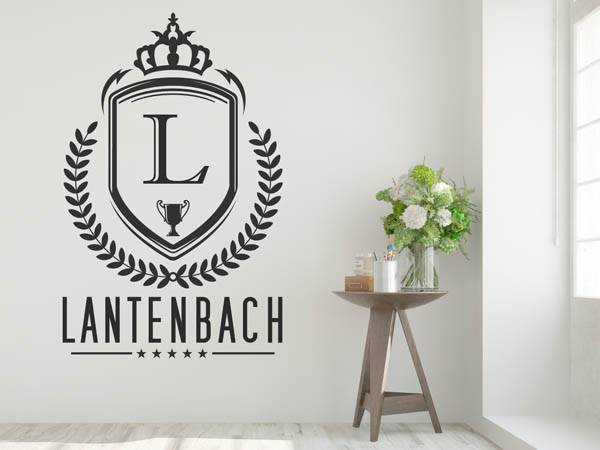 Wandtattoo Lantenbach Wappen