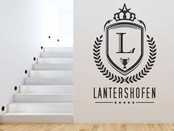 Wandtattoo Lantershofen Wappen
