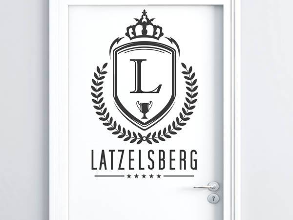 Wandtattoo Latzelsberg Wappen