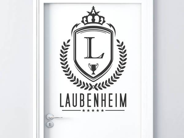 Wandtattoo Laubenheim Wappen