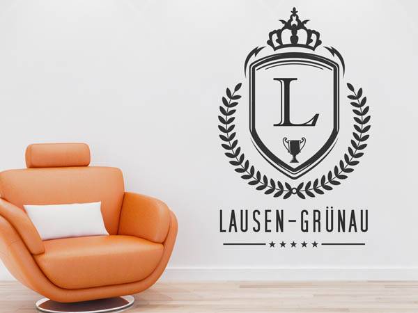 Wandtattoo Lausen-Grünau Wappen