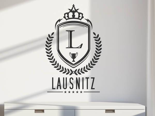 Wandtattoo Lausnitz Wappen