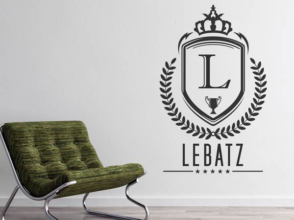Wandtattoo Lebatz Wappen