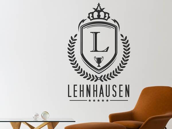 Wandtattoo Lehnhausen Wappen