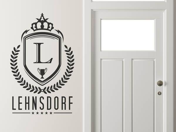 Wandtattoo Lehnsdorf Wappen