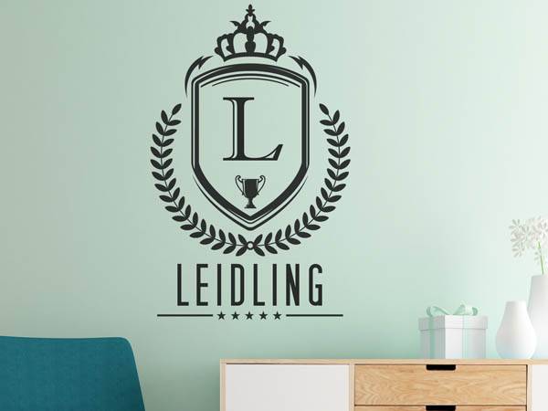 Wandtattoo Leidling Wappen