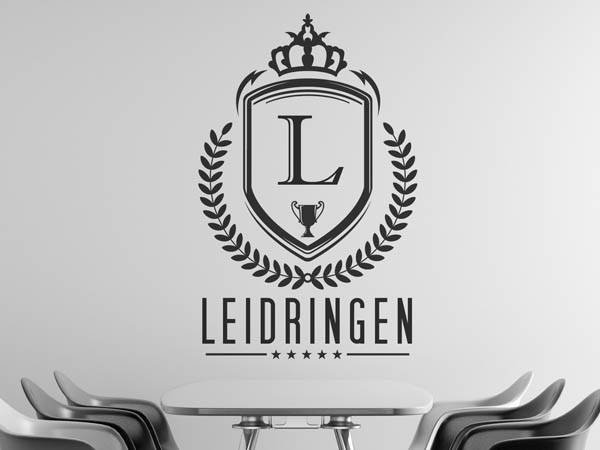 Wandtattoo Leidringen Wappen