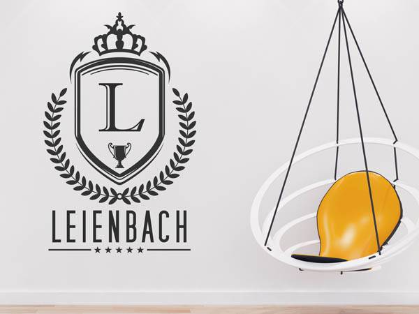 Wandtattoo Leienbach Wappen