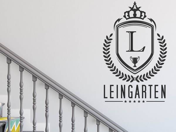Wandtattoo Leingarten Wappen