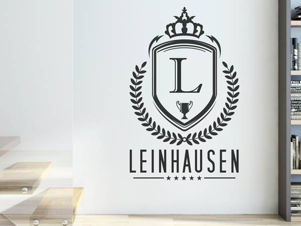 Wandtattoo Leinhausen Wappen