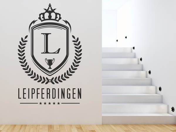 Wandtattoo Leipferdingen Wappen