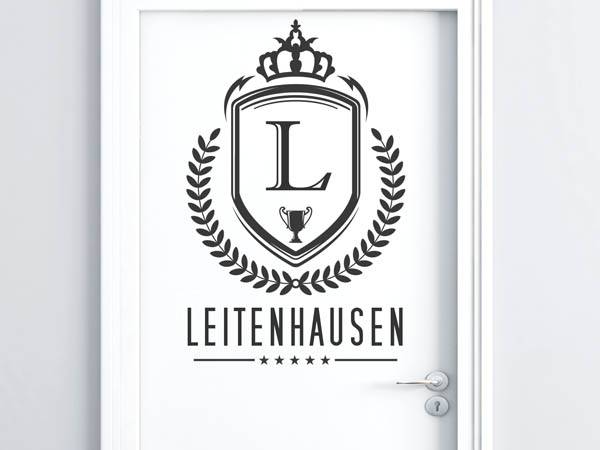 Wandtattoo Leitenhausen Wappen