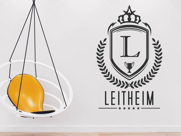Wandtattoo Leitheim Wappen
