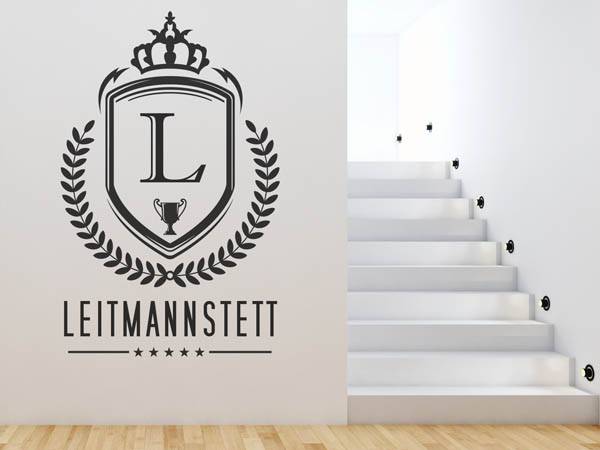Wandtattoo Leitmannstett Wappen