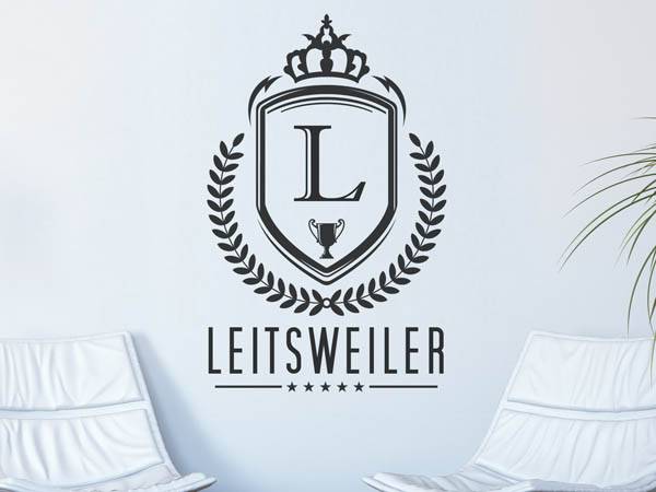 Wandtattoo Leitsweiler Wappen