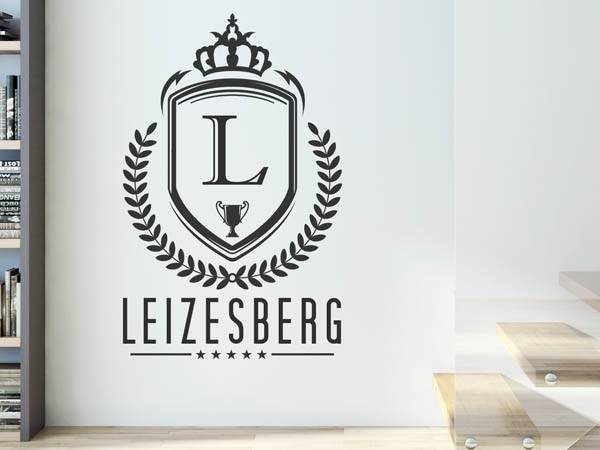 Wandtattoo Leizesberg Wappen