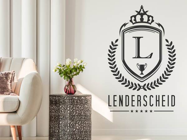 Wandtattoo Lenderscheid Wappen