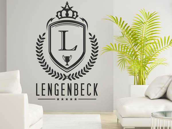 Wandtattoo Lengenbeck Wappen
