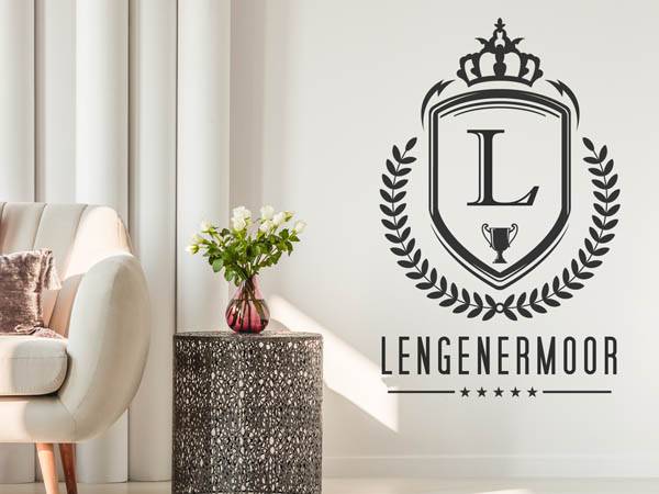 Wandtattoo Lengenermoor Wappen
