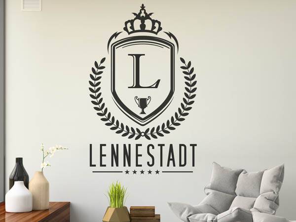 Wandtattoo Lennestadt Wappen