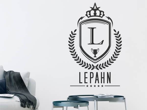 Wandtattoo Lepahn Wappen