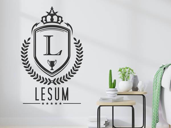 Wandtattoo Lesum Wappen